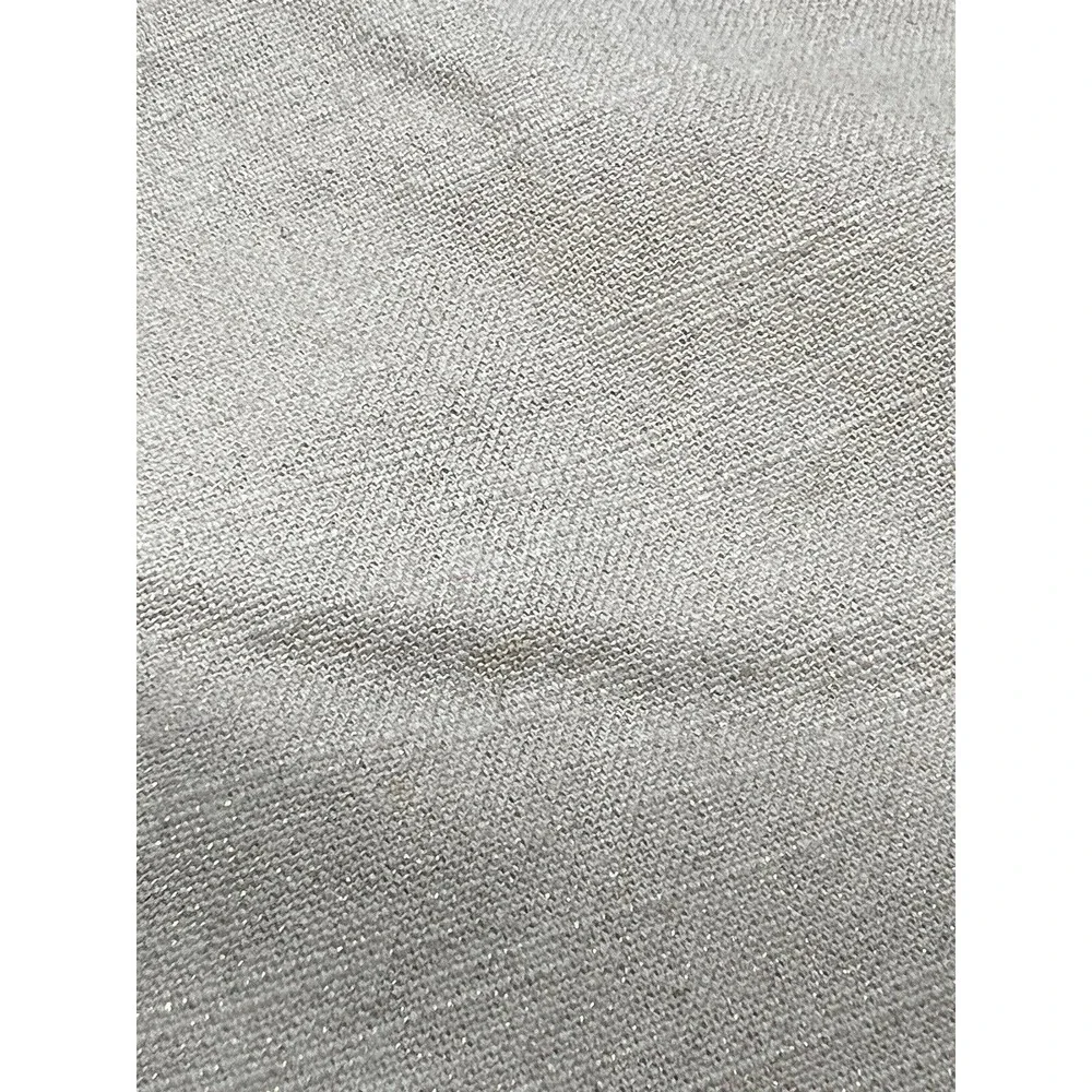 Z Gallerie Set of 2 Tan Cotton & Woven Gold Foil pillow covers 24